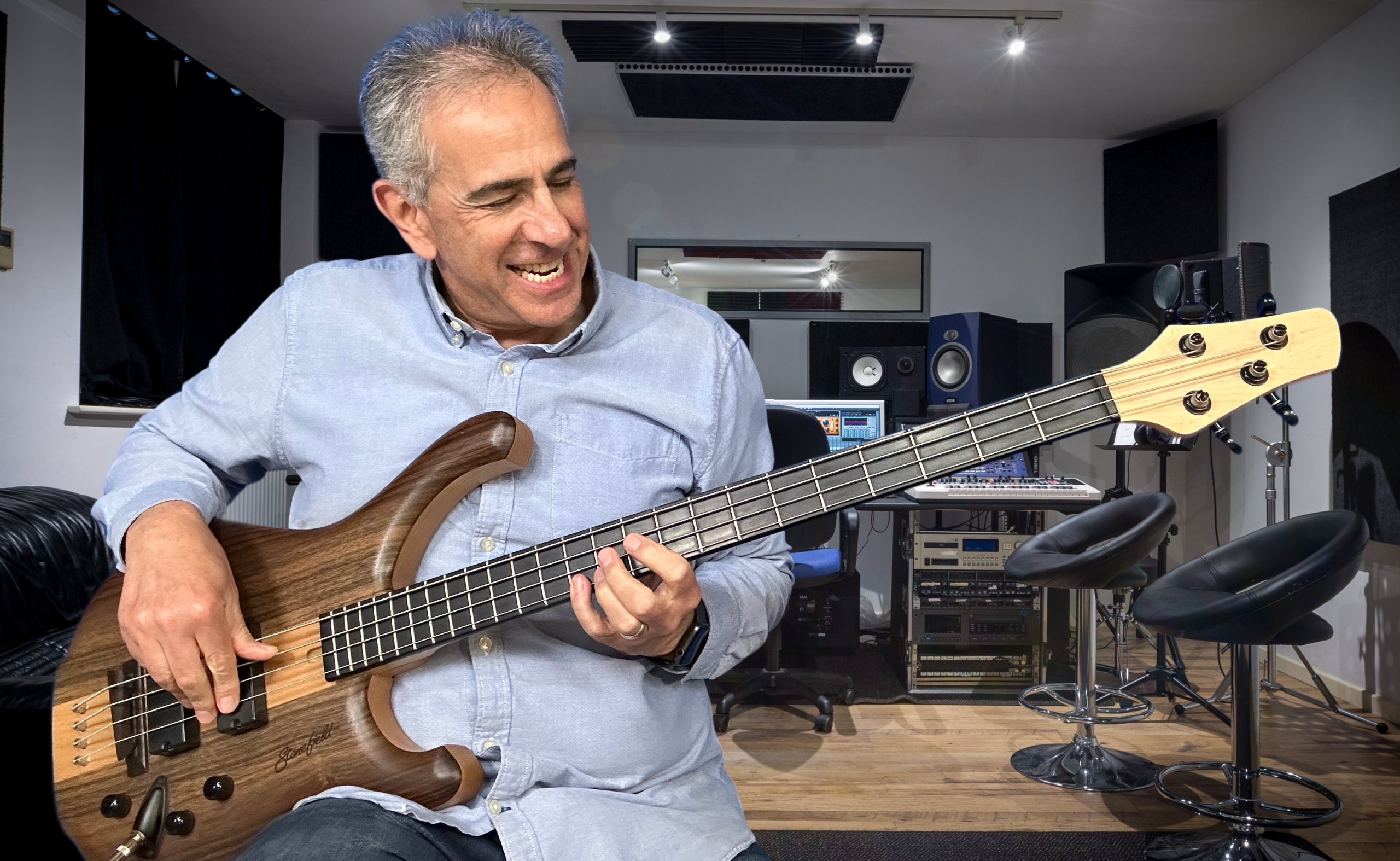 Bass guitar lesson for learning how to play walking bass lines